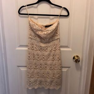 Crochet Strapless Dress